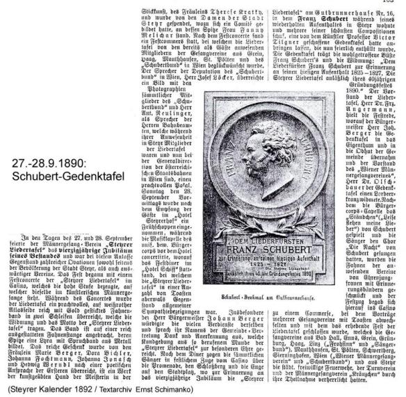 1890 Schubert Gedenktafel